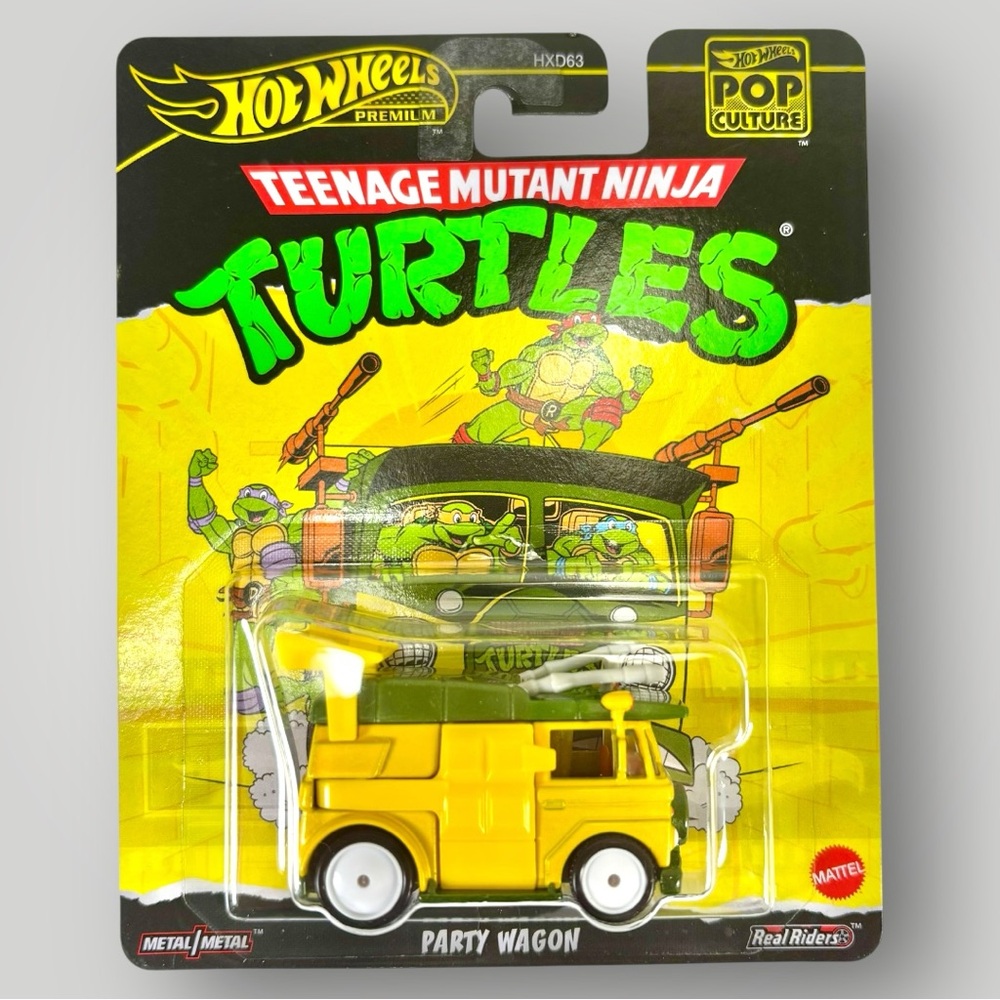 2024 Hot Wheels Premium Pop Culture Teenage Mutant Ninja Turtles Party Wagon